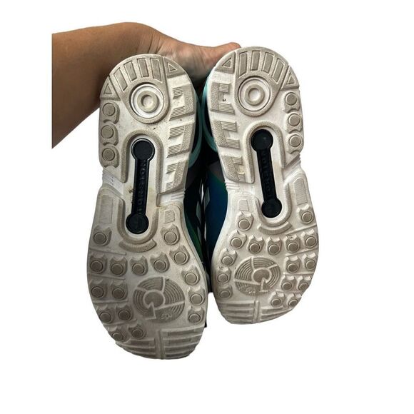 Adidas Original ZX FLUX TR Men’s FTWWHT/CLAQUA/CBLACK/FTWBLA/AQUCLA/NOIESS/size - Picture 5 of 7